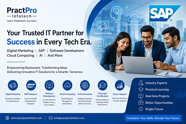PractPro Infotech IT consulting and digital services